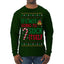 It's Not Going to Suck Itself Funny Candy Cane Ugly Christmas Sweater Mens Long Sleeve Shirt