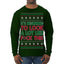 It's Beginning to Look a Lot Like F This Clean Funny Ugly Christmas Sweater Mens Long Sleeve Shirt