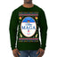 Ultra MAGA Superior Agenda Trump 2024 Funny Beer Logo Ugly Christmas Sweater Mens Long Sleeve Shirt