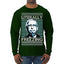 Literally Freezing McConnell Senator  Ugly Christmas Sweater Mens Long Sleeve Shirt