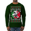 Jing a Di Jing Dominick the Italian Christmas Donkey Ugly Christmas Sweater Mens Long Sleeve Shirt