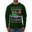 All I Want for Christmas is a Cybertruck Funny Tech Ugly Christmas Sweater Mens Long Sleeve Shirt