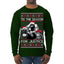 Tis the Season For Justice Harambe Peanut Fred Raccoon Ugly Christmas Sweater Mens Long Sleeve Shirt
