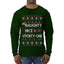 Naughty Nice 41, Ugly Christmas Unisex Sweater List, Extra Festive, Ugly Christmas Sweater Mens Long Sleeve Shirt