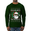 Rollin' Into The Holidays Christmas Sweater, Ugly Christmas Sweater Mens Long Sleeve Shirt