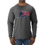 USA Winter Team Sports Fan Collection | USA Skier Sweater, Unisex Mens Long Sleeve Shirt