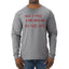 Die Hard Now I Have a Machine Gun Ho ho ho Christmas Mens Long Sleeve Shirt