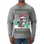 Tuki Tuki Tuki Funny Spanish Music Lyrics Ugly Christmas Sweater Mens Long Sleeve Shirt