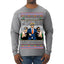 Doge F Around and Find Out Donald Trump Elon Vivek MAGA Ugly Christmas Sweater Mens Long Sleeve Shirt
