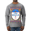 Ultra MAGA Superior Agenda Trump 2024 Funny Beer Logo Ugly Christmas Sweater Mens Long Sleeve Shirt