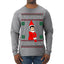 Elf Around and Find Out Funny Gift Toy on a Shelf, Classic Viral Winter Holidays Xmas Meme Ugly Christmas Sweater Mens Long Sleeve Shirt