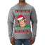 Office Phyllis Navidad Happy Holiday Ugly Christmas Sweater Mens Long Sleeve Shirt