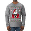 Try That In A Small Town Christmas Ugly Christmas Sweater Mens Long Sleeve Shirt