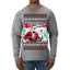 Overtime Hours Rich Men North of Richmond Ugly Christmas Sweater Mens Long Sleeve Shirt