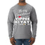 Merry Christmas and Yippee Ki Yay MOFO Christmas Mens Long Sleeve Shirt