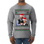 Season's Greeting From Nakatomi Plaza Ugly Christmas Sweater Mens Long Sleeve Shirt