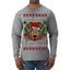 Merry Krampus Santa Folklore Figure Horror Ugly Christmas Sweater Mens Long Sleeve Shirt