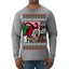 Merry Krampus Naughty Brats | Funny Ugly Christmas Sweater Mens Long Sleeve Shirt