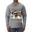 There Ain't No Party Like a Diddy Party Viral Music Meme Ugly Christmas Sweater Mens Long Sleeve Shirt