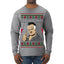 Watch It Santa Funny Paulie Italian Mafia TV Show Ugly Christmas Sweater Mens Long Sleeve Shirt