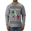 Buon Natale e Felice Anno Nuovo! Merry Christmas and Happy New Year Ugly Christmas Sweater Mens Long Sleeve Shirt