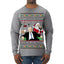 Put the Cookies Down Make America Healthy Again RFK Ugly Christmas Sweater Mens Long Sleeve Shirt