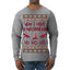 Now I Have a Machine Gun Ho Ho Ho Nakatomi Die Hard McClane Classic 80s Xmas Movie Ugly Christmas Sweater Mens Long Sleeve Shirt