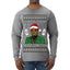 You Better Watch Out, the Diddler's Coming to Town, Funny Santa P Diddy Diddler Funny Party Viral Music Baby Oil Meme Ugly Christmas Sweater Mens Long Sleeve Shirt