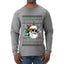 Rollin' Into The Holidays Christmas Sweater, Ugly Christmas Sweater Mens Long Sleeve Shirt