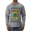 Feliz Navidad Mis Amigos!, Ugly Christmas Sweater Mens Long Sleeve Shirt