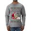 The Greatest Gift Of All Matthew 1:21, Ugly Christmas Sweater Mens Long Sleeve Shirt