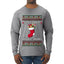 Hefty And Hung Christmas Sweater, Funny  Ugly Christmas Sweater  Mens Long Sleeve Shirt