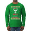 Have A Holly Jolly Christmas Ugly Christmas Sweater Mens Long Sleeve Shirt
