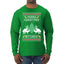 Merry Christmas Bitches Ugly Christmas Sweater Mens Long Sleeve Shirt
