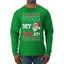 Where my Hos At Santa Funny Ugly Christmas Sweater Mens Long Sleeve Shirt