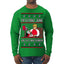 I'm Eating Junk and Watching Rubbish 90s Movie Ice Cream Ugly Christmas Sweater Mens Long Sleeve Shirt