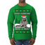 Does Someone Need a Hug? Cute Raccoon Ugly Christmas Sweater Mens Long Sleeve Shirt