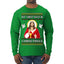 Put Christ Back In Christmas Ugly Christmas Sweater Mens Long Sleeve Shirt