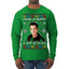 Have a Perry Christmas Ugly Christmas Sweater Mens Long Sleeve Shirt