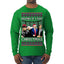 Dreaming of a right christmas conservative crew  Ugly Christmas Sweater Mens Long Sleeve Shirt