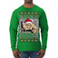 Come Out to the Coast Have a Few Laughs Die Hard McClane Ugly Christmas Sweater Mens Long Sleeve Shirt