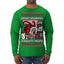 Merry Krampus Naughty Brats | Funny Ugly Christmas Sweater Mens Long Sleeve Shirt