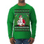 Santa Claus In My Christmas Era Xmas Ugly Christmas Sweater Mens Long Sleeve Shirt