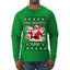 Milk And Titty Time Christmas Sweater, Ugly Christmas Sweater Mens Long Sleeve Shirt
