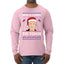 Biden Is Coming To Town Ugly Christmas Sweater Mens Long Sleeve Shirt
