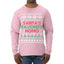 Santa's Favorite Homo Ugly Christmas Sweater Mens Long Sleeve Shirt