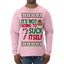 It's Not Going to Suck Itself Funny Candy Cane Ugly Christmas Sweater Mens Long Sleeve Shirt
