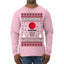 Merry Swishmas Basketball Sports Ugly Christmas Sweater Mens Long Sleeve Shirt