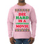 Die Hard is a Christmas Movie Classic, McClane Hans Nakatomi Plaza Xmas Party Holiday Movies Ugly Christmas Sweater Mens Long Sleeve Shirt