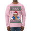 Y'all Got Anymore of that White Christmas Tyrone Biggums Ugly Christmas Sweater Mens Long Sleeve Shirt